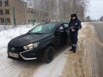 огибдд Смоленского района на страже безопасности на дороге - фото - 2