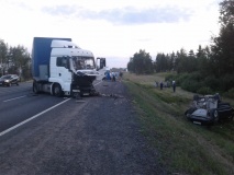 в результате ДТП на автодороге М1 в Смоленском районе пострадало 3 человека - фото - 1