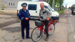 акция "Безопасный велосипед" проведена в с. Печерск Смоленского района - фото - 4