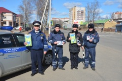 профилактическое мероприятие "Пешеход на переход" состоялось в с. Печерск - фото - 5