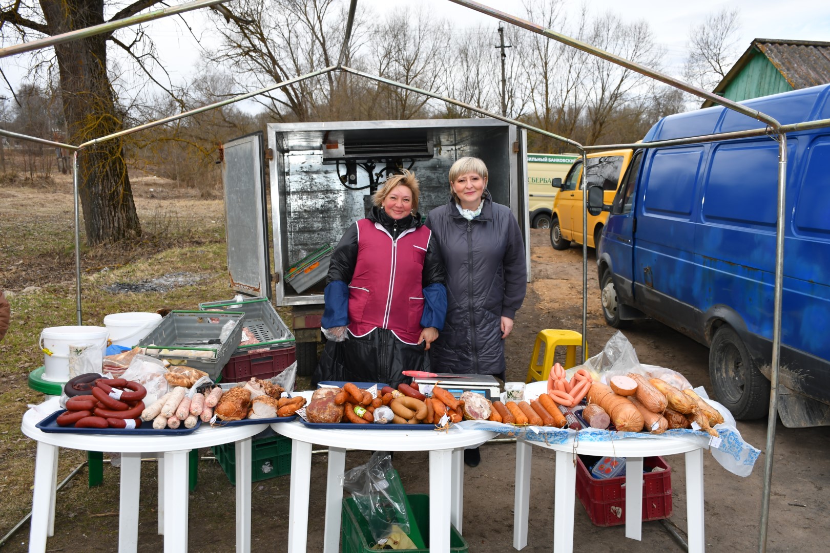 В селе Каспля Смоленского района состоялась первая сельскохозяйственная  ярмарка