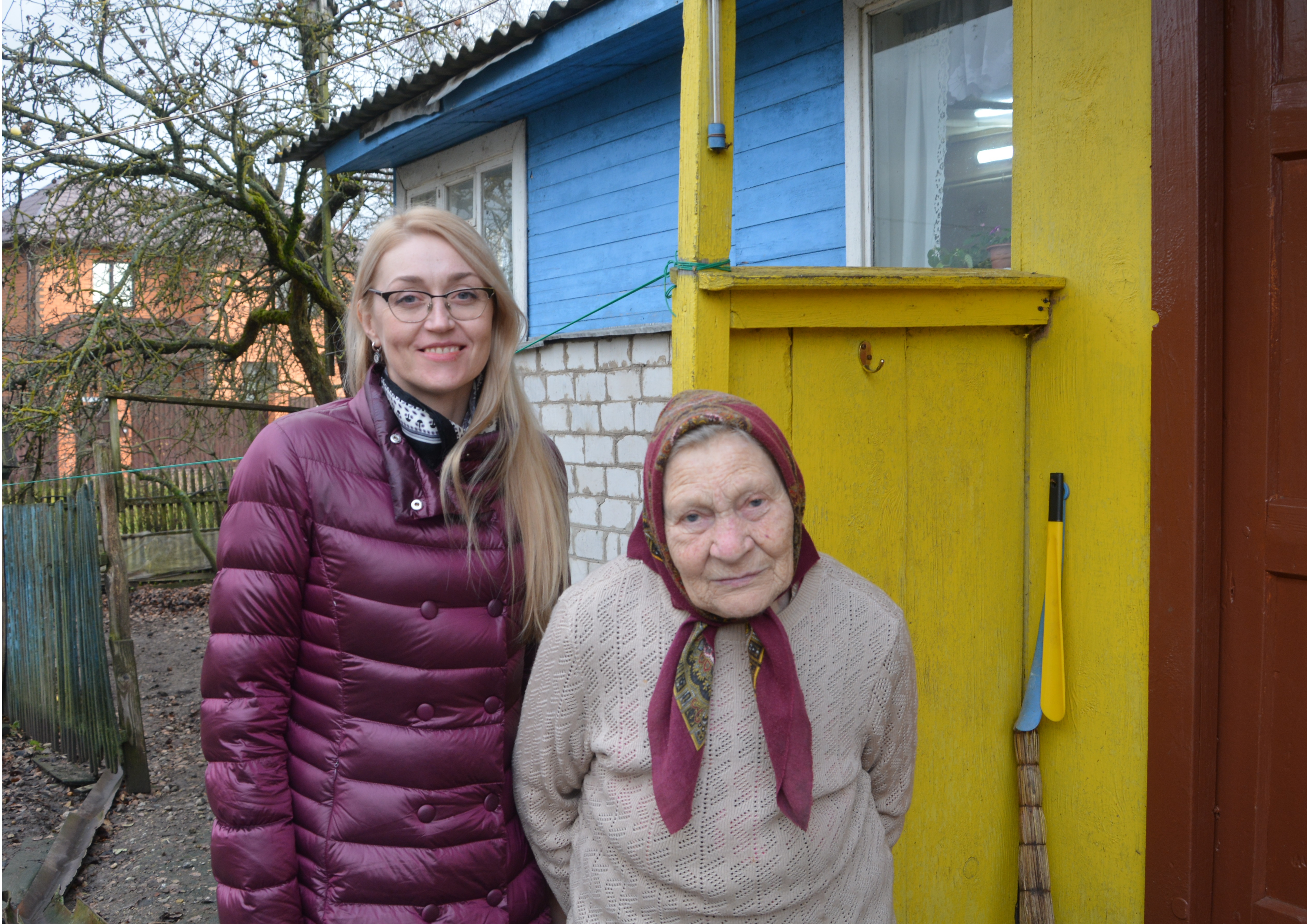 Жительница Смоленского района Мария Ивановна Почтенная отметила 90-летний  юбилей