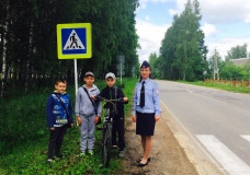 в Смоленском районе каникулы продолжаются, но ПДД не забываются - фото - 2