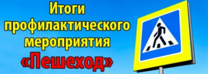 сотрудники Госавтоинспекции подвели итоги оперативно профилактического мероприятия "Пешеход" - фото - 1