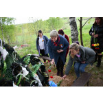 Глава района возложила цветы к могиле Подвалкова Юрия Васильевича, погибшего в ходе СВО - 4