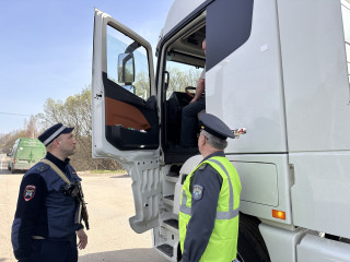 на дорогах Смоленского района сотрудники Госавтоинспекции и МУГАДН осуществляют контроль транспортных средств - фото - 6