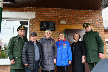 Открытие мемориальной доски в память о нашем земляке – Андрееве Владиславе Игоревиче - 9