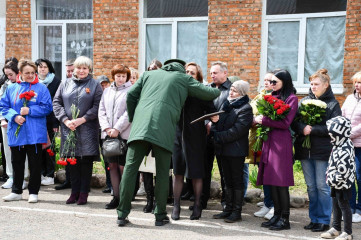 Открытие мемориальной доски в память о нашем земляке – Андрееве Владиславе Игоревиче - 4