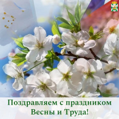 поздравление Главы Смоленского муниципального округа Ольги Павлюченковой с Праздником Весны и Труда - фото - 1