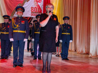 в районном Доме культуры в селе Пригорское состоялся праздничный концерт «Салют, Победа!» - фото - 11