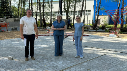 продолжается благоустройство населённых пунктов округа - фото - 2