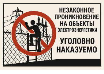 энергетики смоленского филиала «Россети Центр» напоминают жителям региона, что незаконное проникновение на объекты электроэнергетики уголовно наказуемо - фото - 1