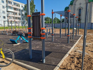 в деревне Богородицкое в мае 2025 года была установлена малая спортивная площадка - фото - 4