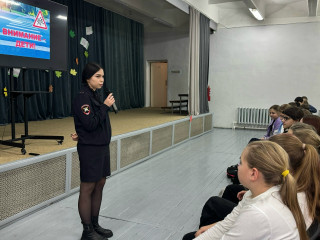 урок по безопасности дорожного движения в Печерской СШ - фото - 4