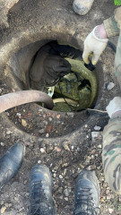 устранили коммунальную аварию на сетях водоотведения по ул.Раздольная в д.Киселевка - фото - 5