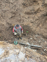 устранили порыв на водопроводной сети в д.Кощино - фото - 4