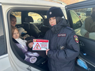 профилактическая акция «Пристегните самое дорогое и пристегнитесь сами!» прошла в Смоленском муниципальном округе - фото - 3
