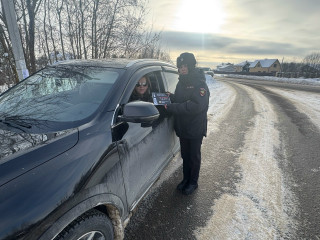 сотрудники Госавтоинспекции провели профилактическую акцию «Встречная полоса» - фото - 8