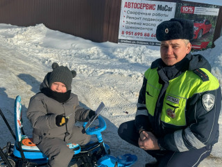 «безопасность детей на дороге»: Госавтоинспекция провела профилактическое мероприятие - фото - 7