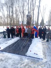 в преддверии Дня защитника Отечества по всему Смоленскому округу прошли памятные мероприятия - фото - 10