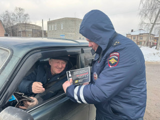 сотрудники Госавтоинспекции провели акцию «Выезд на встречную полосу – роковая ошибка» - фото - 4