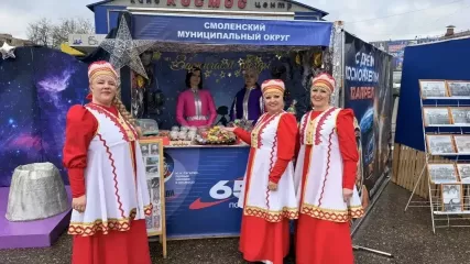 делегация Смоленского округа — на главном космическом празднике в Гагарине - фото - 10