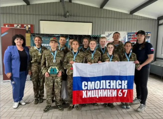 смоленский округ — в числе победителей регионального этапа «Зарница 2.0» - фото - 1