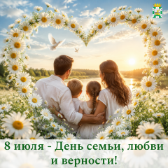 поздравление Главы Смоленского муниципального округа Ольги Павлюченковой с Днём семьи, любви и верности - фото - 1
